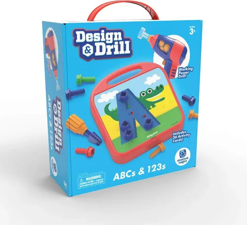 Kids Drill & Build Activity Set – activity details