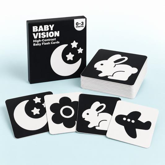 High-Contrast Baby Flash Cards – product image
