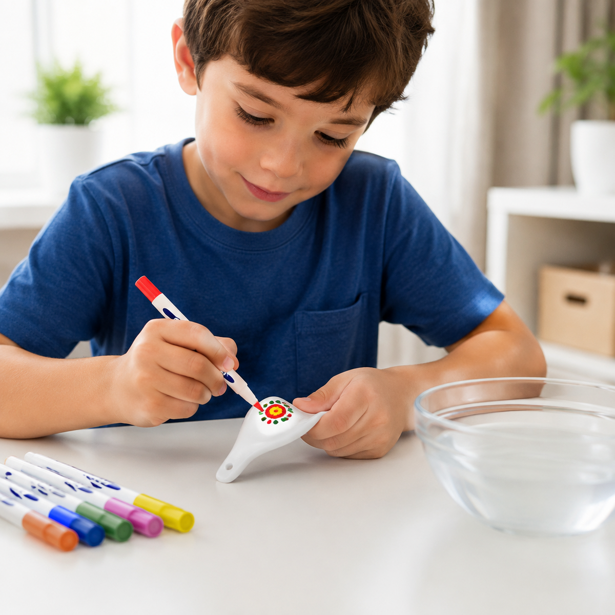 Magic Floating Ink Pens in use