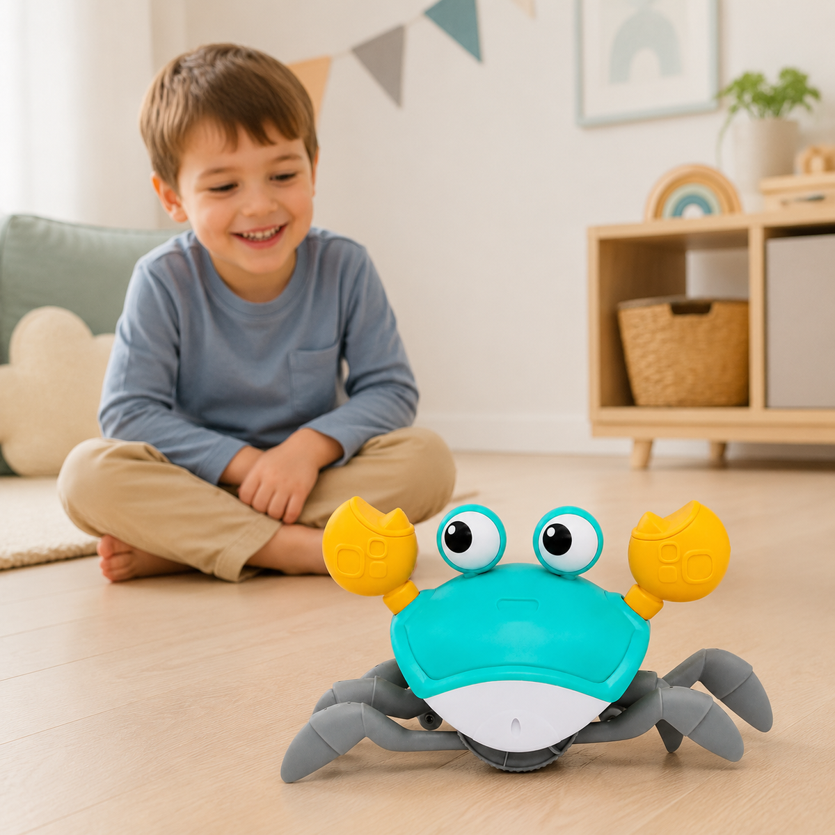 Interactive Dancing Crab Toy