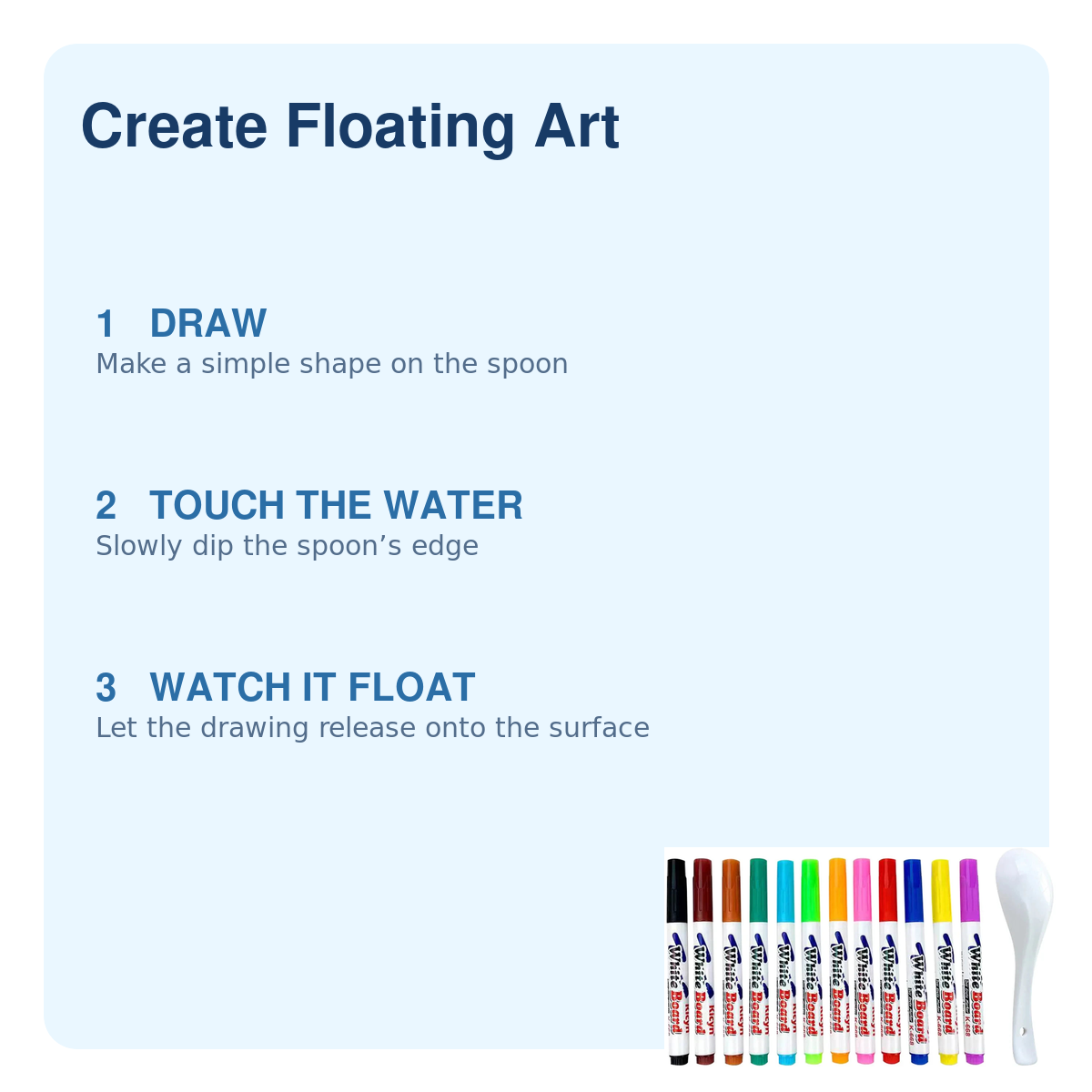Magic Floating Ink Pens – to use