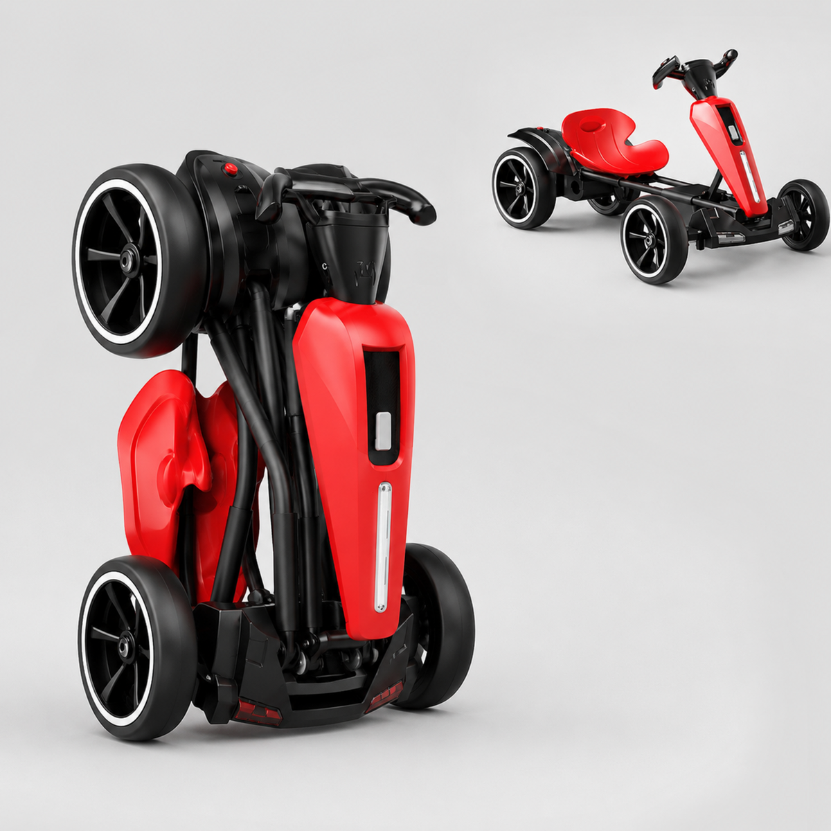 Kids Electric Ride-On Car with Remote Control – on foldable