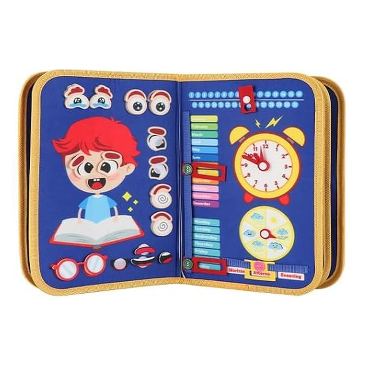 Montessori Activity Busy Book – activity details