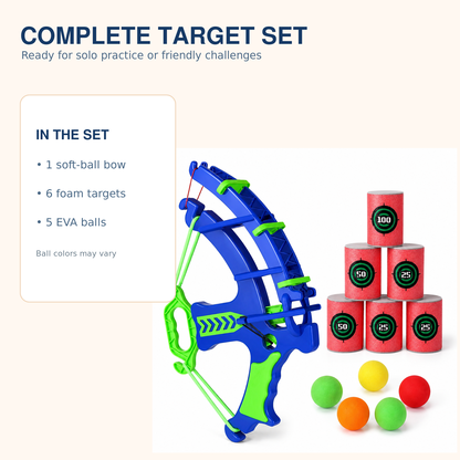 Kids Soft Ball Target Game – game contents