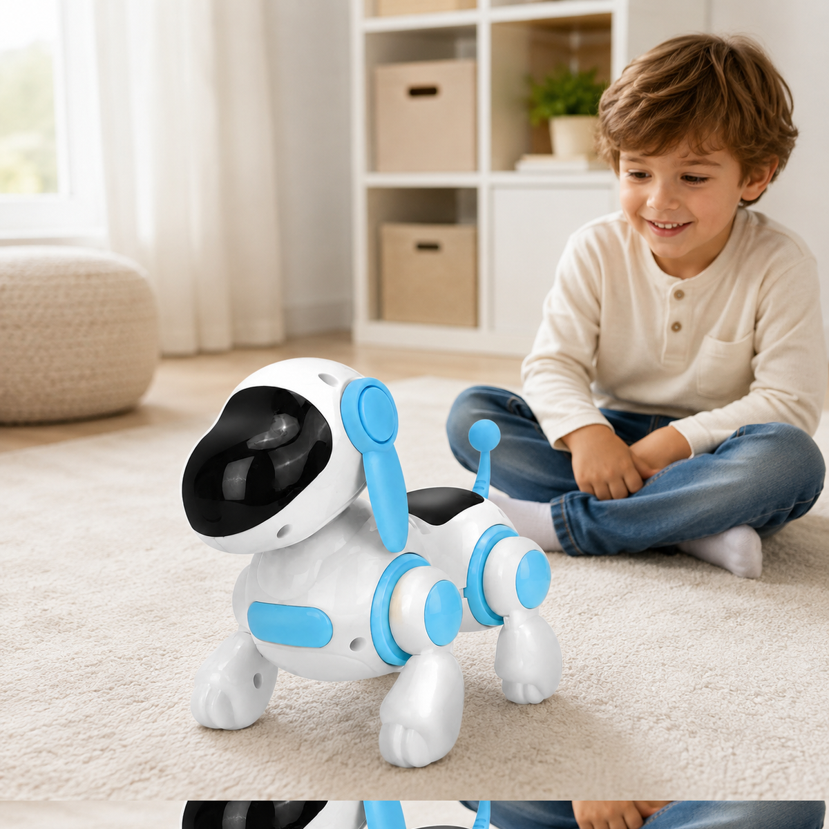 Interactive Robotic Dog in use