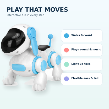 Interactive Robotic Dog – dog features
