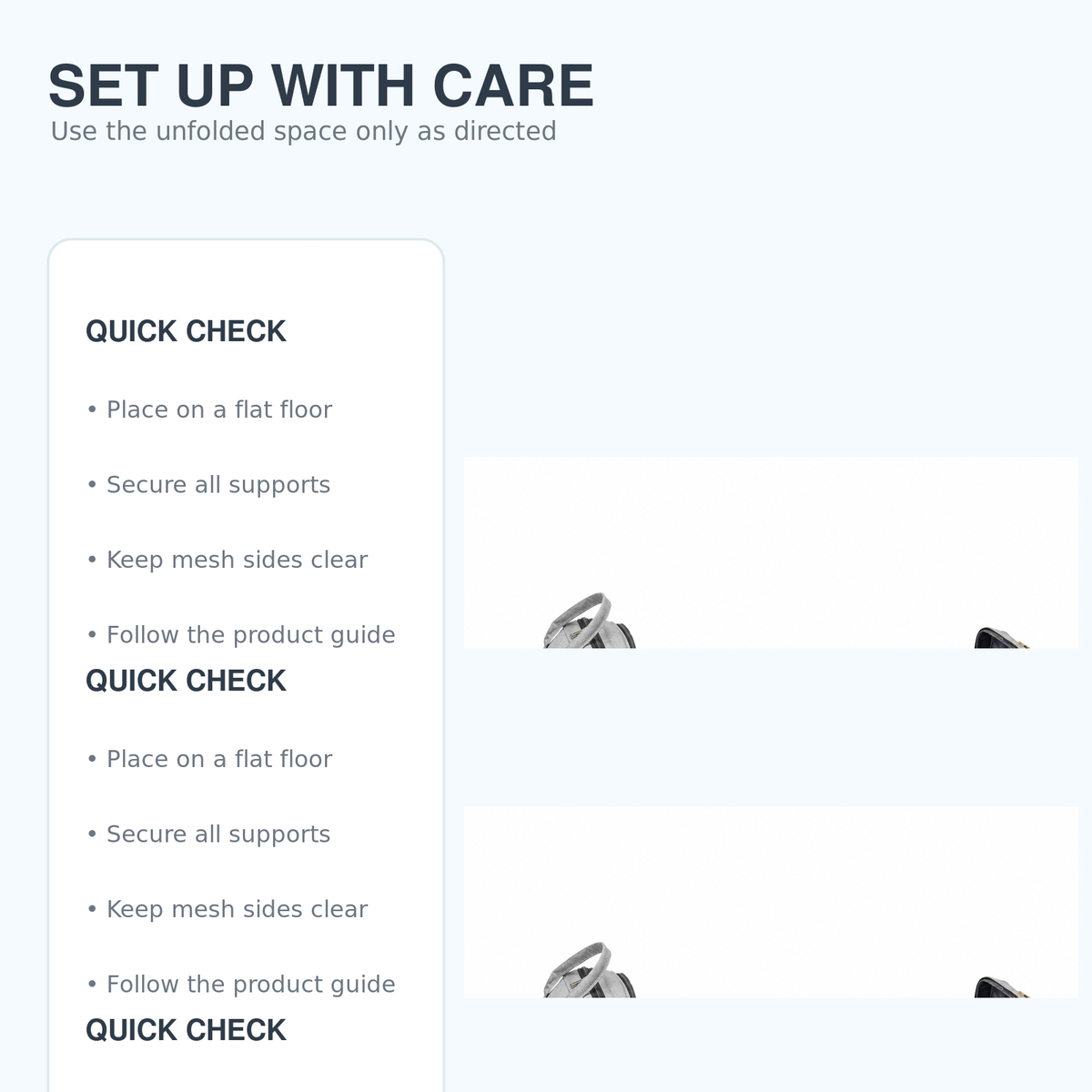 3-in-1 Diaper Backpack with Travel Cot – backpack setup