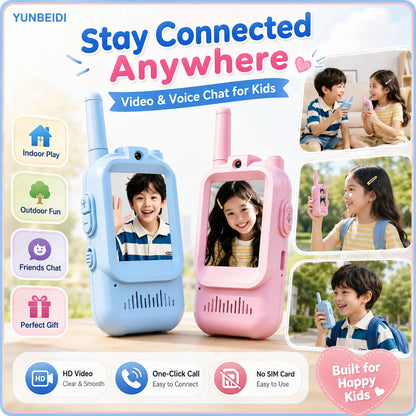 Kids Video Walkie-Talkies – 2-Pack