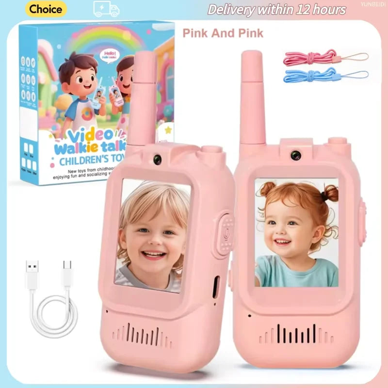 Kids Video Walkie-Talkies – 2-Pack