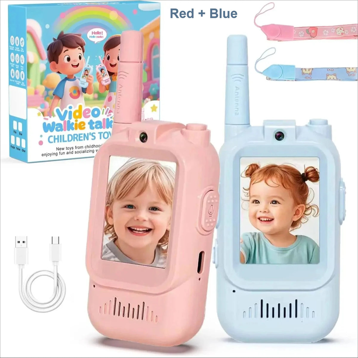 Kids Video Walkie-Talkies – 2-Pack
