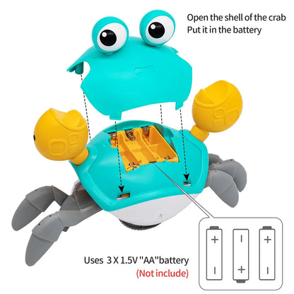 Interactive Dancing Crab Toy