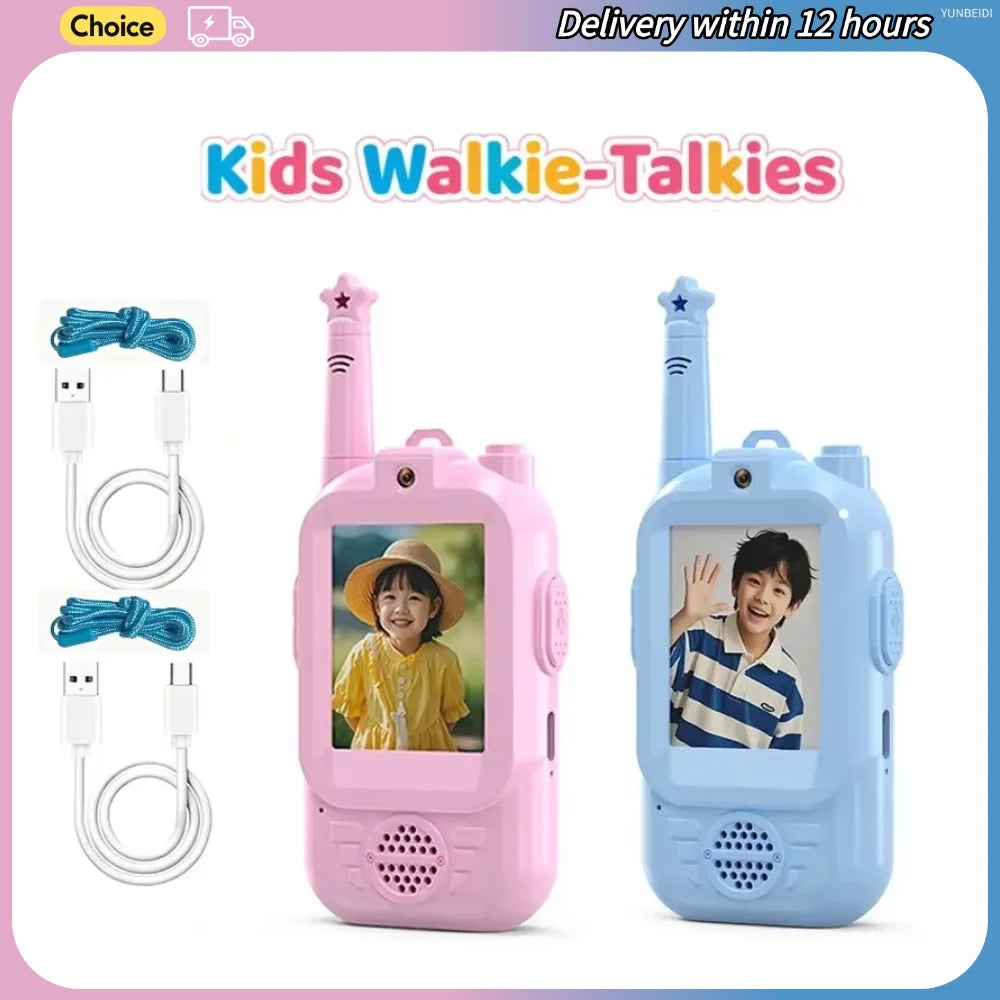 Kids Video Walkie-Talkies – 2-Pack