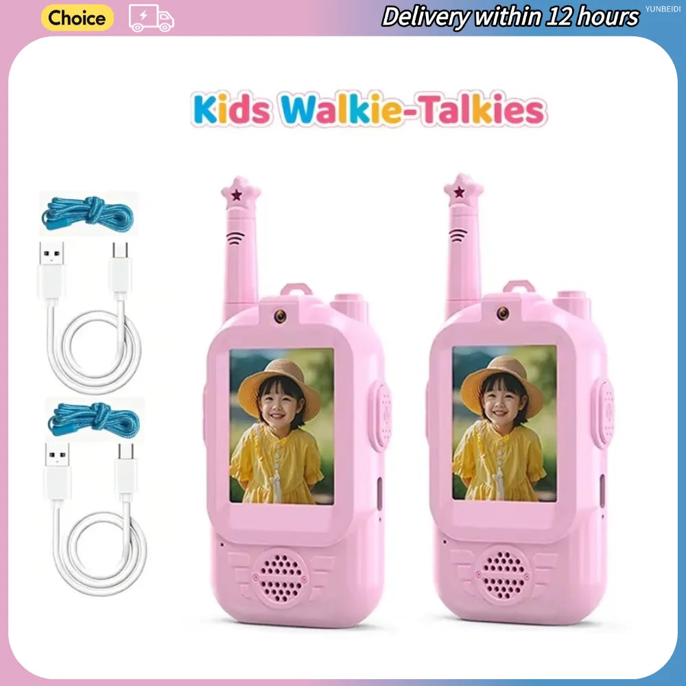 Kids Video Walkie-Talkies – 2-Pack